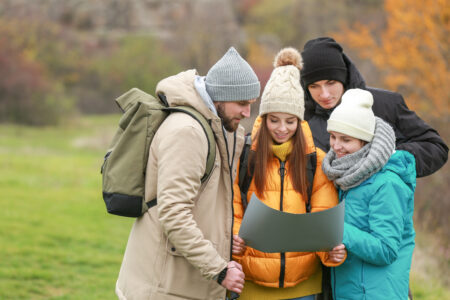 Hiking Group People