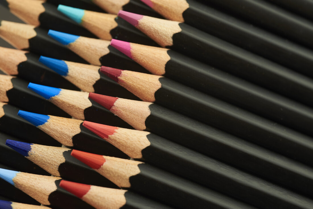 Free stock image of Background Colored Pencils