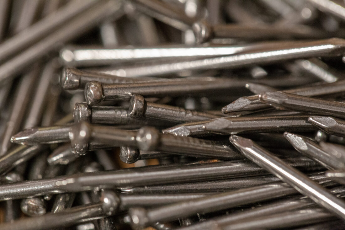 Free stock image of Metal Nails Carpentry