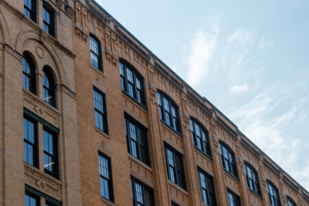 Brick Facade Building