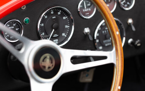 Sports Car Dashboard