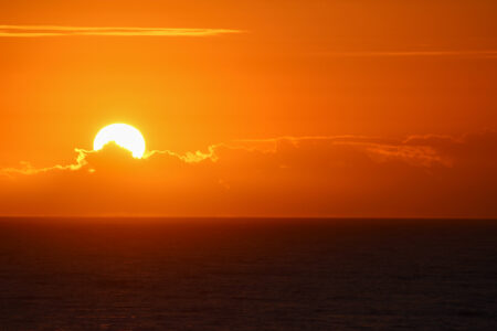 Sunset Ocean Water