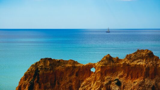 Rocky Cliffs Ocean