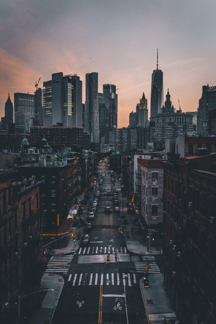 Free stock image of City Dusk View