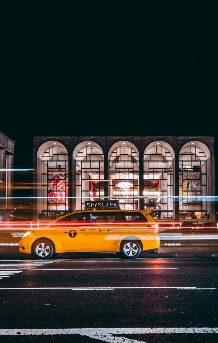 Free stock image of Taxi City Night