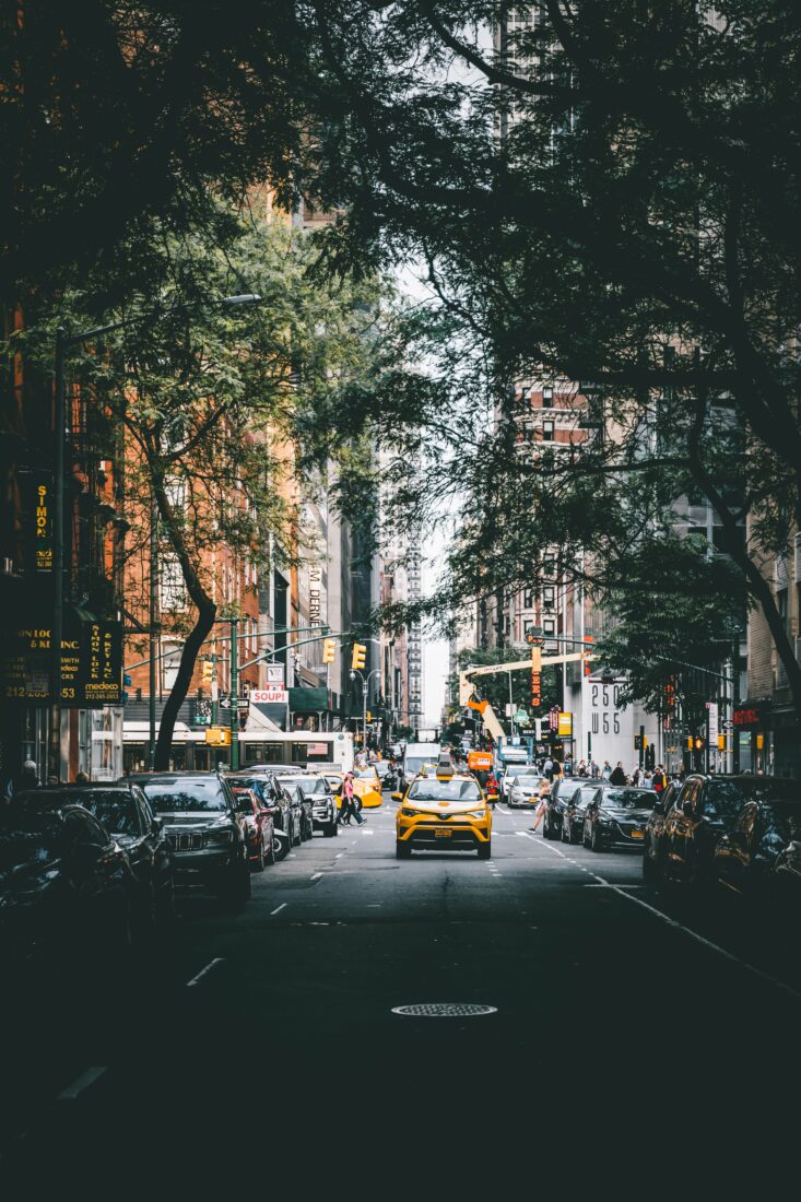 Free stock image of City Taxi Cab