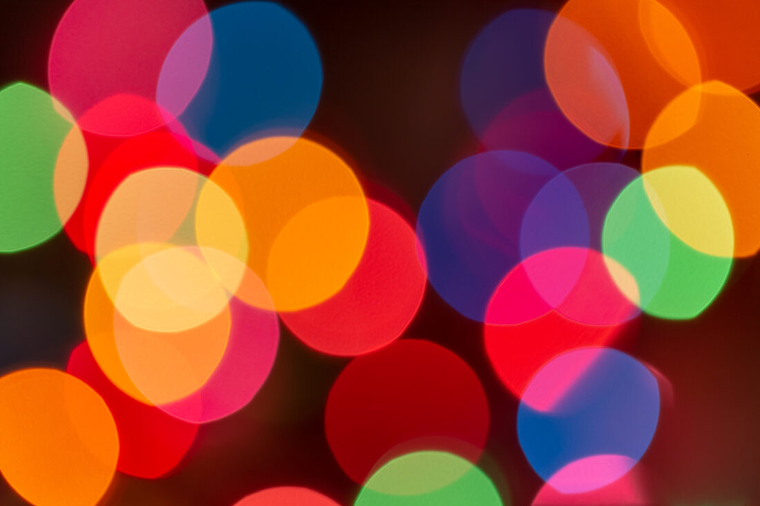 Free stock image of Bokeh Colorful Lights