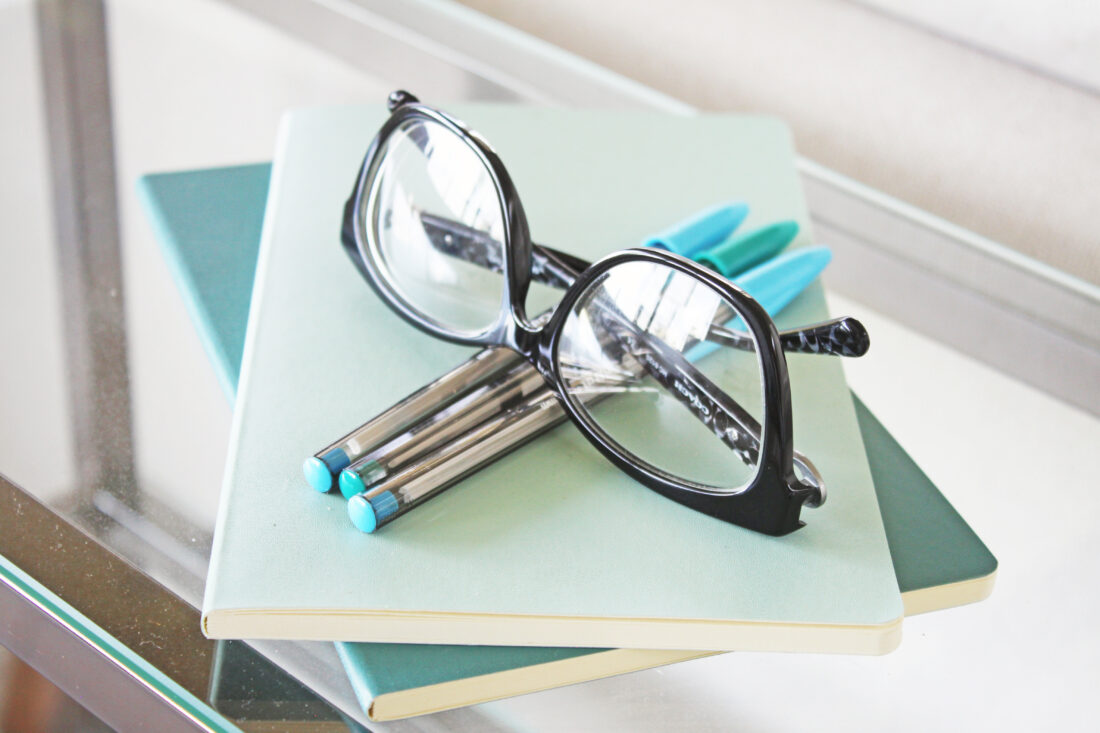 Free stock image of Reading Glasses Desk