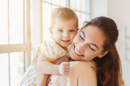 Mother Daughter Portrait