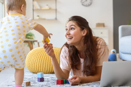 Family Playing Together