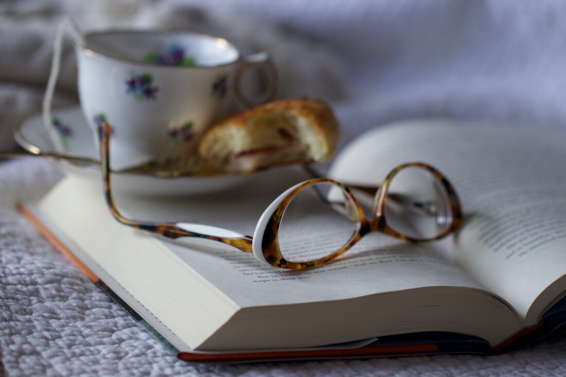 Free stock image of Reading Glasses Book