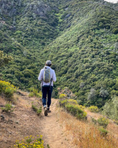 Person Mountain Hike