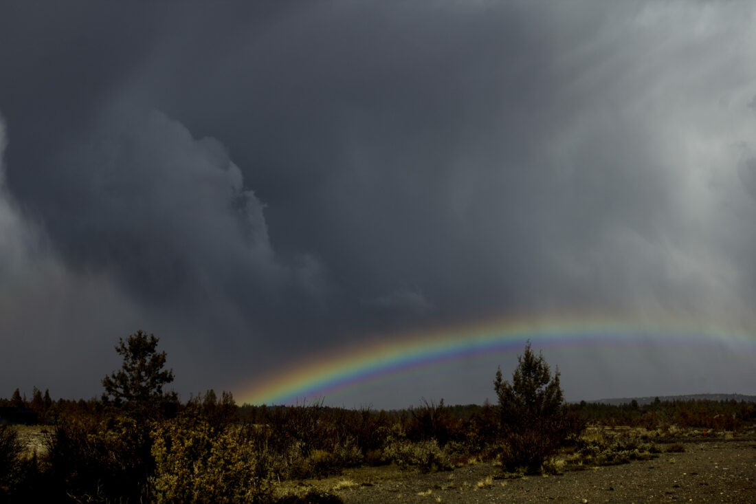 Free stock image of Rainbow Landscape Nature