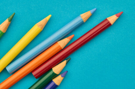 Colorful Pencils Background