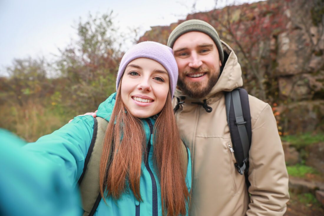 Free stock image of Couple Selife Picture