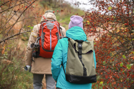 People Hiking Nature