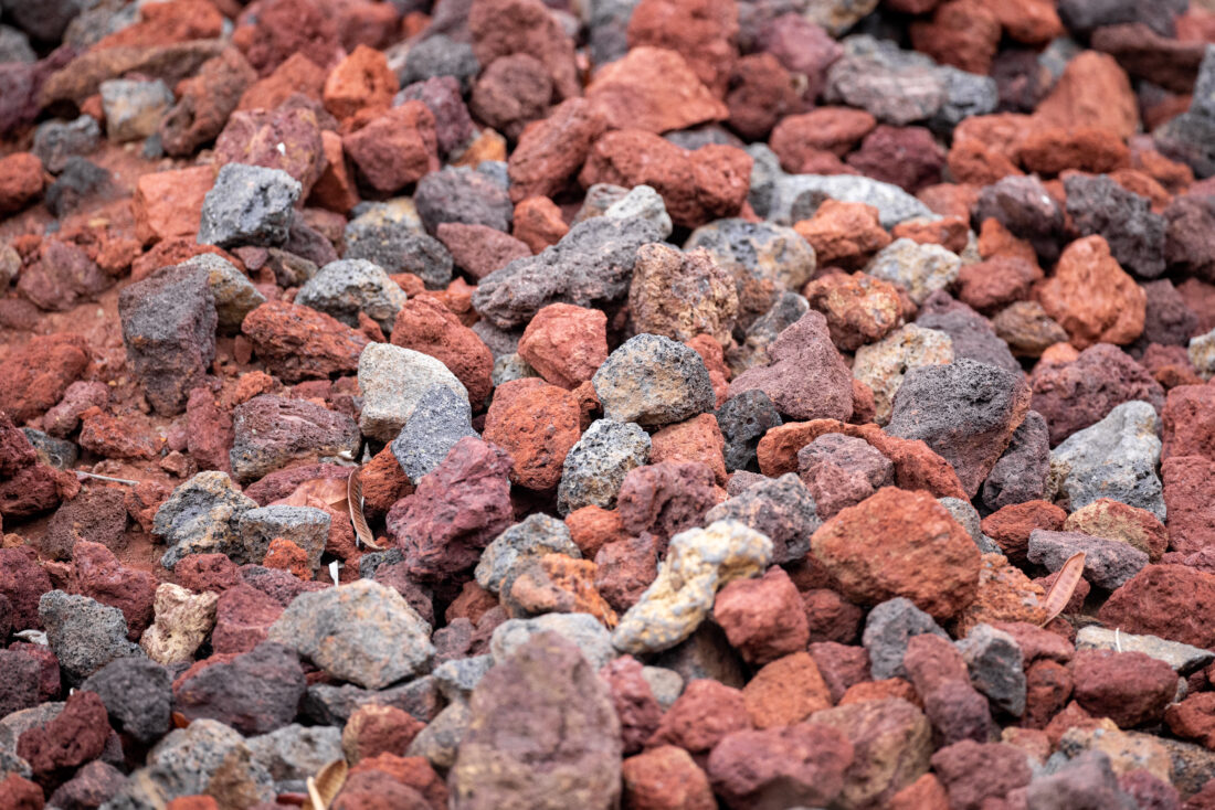 Free stock image of Red Rock Gravel