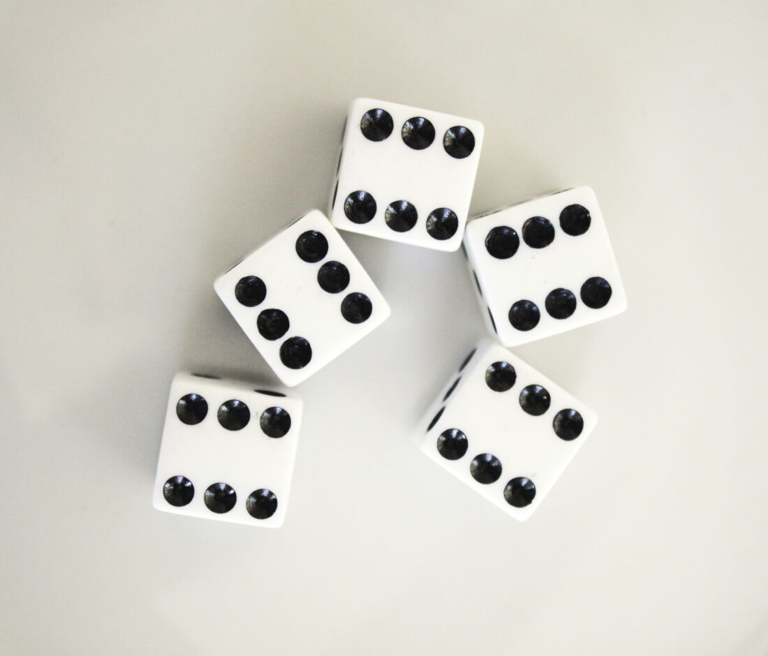 Free stock image of Lucky Dice Number