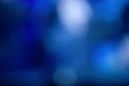 Blue Bokeh Background