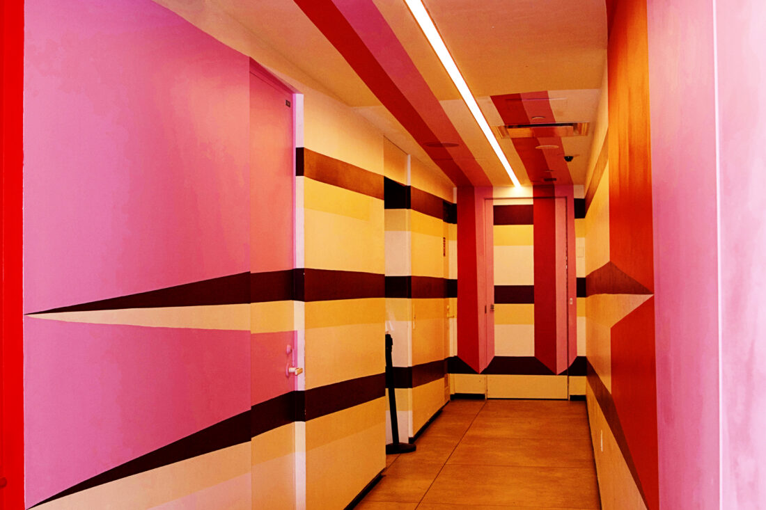 Free stock image of Abstract Hallway Design