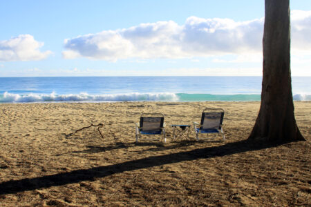 Beach Chairs Relaxation