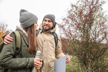 Couple Outdoors Together