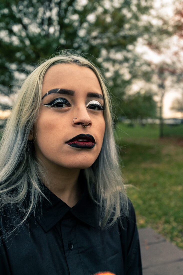 Free stock image of Woman Makeup Goth