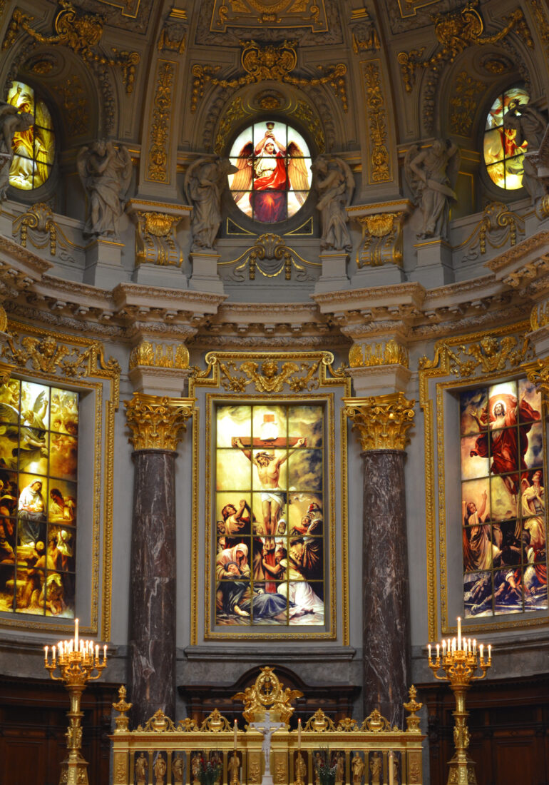Free stock image of Church Interior Architecture