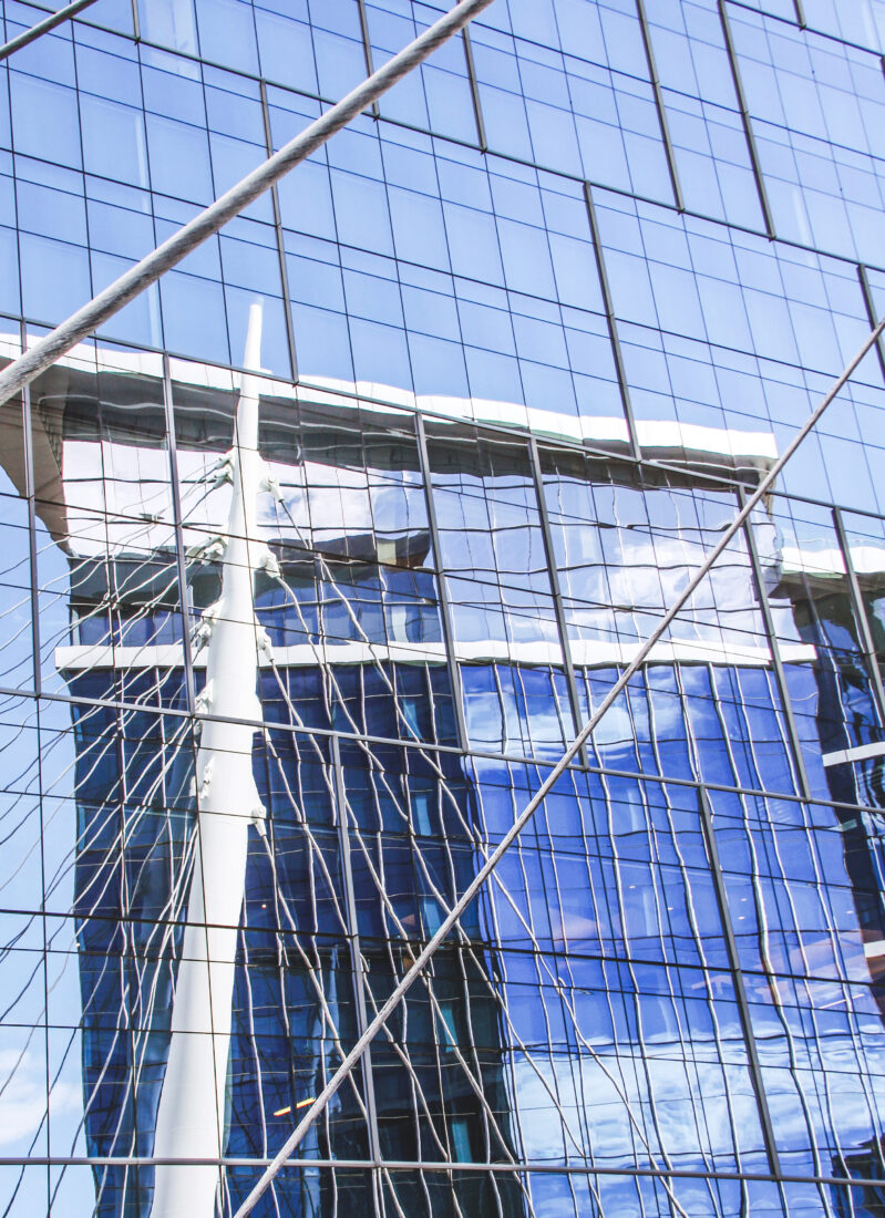 Free stock image of Reflection Glass Building
