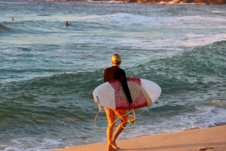 Surfer Waves Water