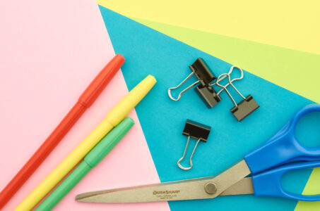 Office Supplies Background