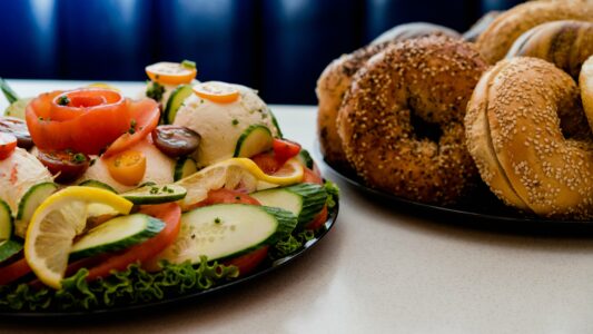 Bagel Breakfast Food