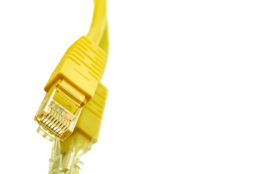 Free stock image of Network Cable Close