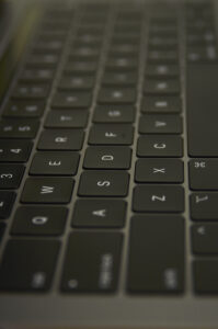 Laptop Keyboard Close