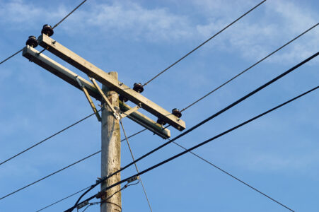 Power Lines Sky