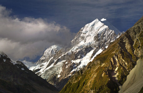 Winter Mountain Sky