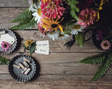 Rustic Wood Flowers