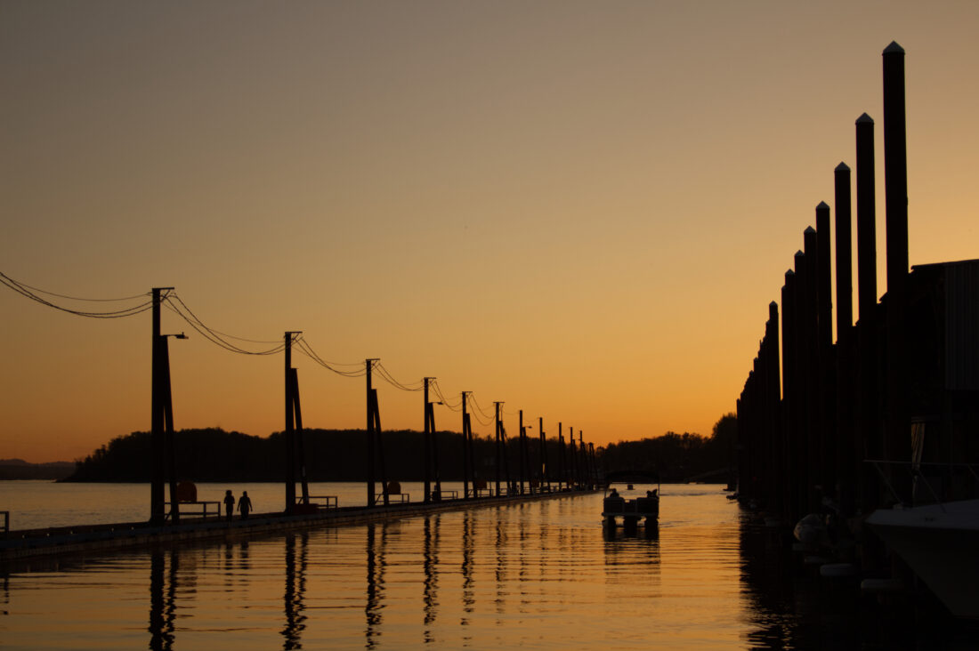 Free stock image of Pier Sunset Nature