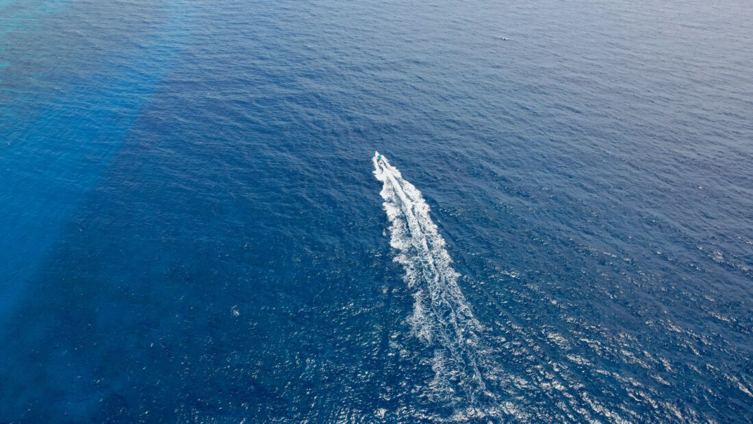 Free stock image of Boat Wake Water